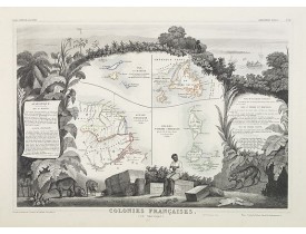 LEVASSEUR, V. -  Colonies Françaises (en Amérique). N°92. LEVASSEUR, V. -  Colonies Françaises (en Amérique). N°92.