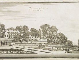 MERIAN, C. -  Chasteau de Fremont. 4 lieus de Paris.