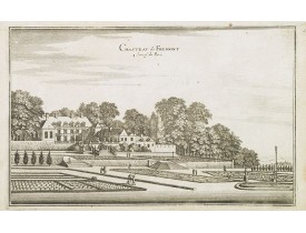 MERIAN, C. -  Chasteau de Fremont. 4 lieus de Paris. MERIAN, C. -  Chasteau de Fremont. 4 lieus de Paris.