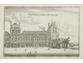 MERIAN, C. -  Prosp: du Louvre.wie solcher von Inwendig an zusehen. MERIAN, C. -  Prosp: du Louvre.wie solcher von Inwendig an zusehen.