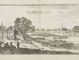 MERIAN, C. -  Prosp. deß Zeughauß in Parys und du Mail. Prosp. armamentary Parisys et du Mail.