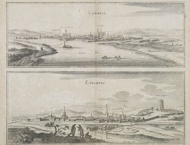 MERIAN, C. -  Corbeil. Estampes.