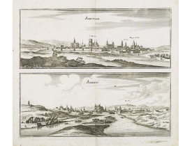 MERIAN, C. -  Abeville. Amiens. MERIAN, C. -  Abeville. Amiens.