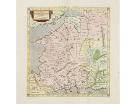 PTOLEMY / MERCATOR, G. -  Tab. III. Europae, Galliam, Belgicam, ac Germaniae, Partem Representans . . .