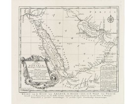 HARREVELT,E.van / CHANGUION, D.J. -  Carte de la Coste d'Arabie.
