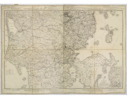 MANSA, J. H. - Nörrejylland Pl. 6, 7, 8, 9. MANSA, J. H. - Nörrejylland Pl. 6, 7, 8, 9.
