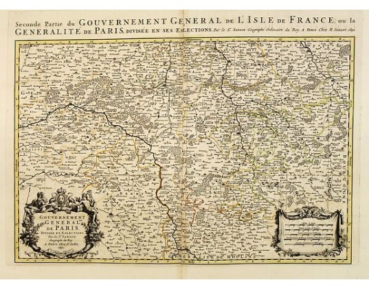 JAILLOT, H. / MORTIER, P. - Seconde partie du gouvernement general de l'Isle de France. . . JAILLOT, H. / MORTIER, P. - Seconde partie du gouvernement general de l'Isle de France. . .
