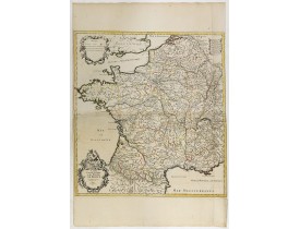 JAILLOT, H. / MORTIER, P. -  Carte particuliere des Postes de France.