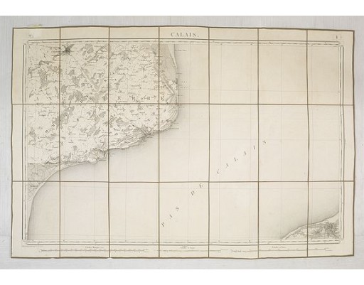 DÉPÔT GENERAL DE LA GUERRE / PELET. - Calais. DÉPÔT GENERAL DE LA GUERRE / PELET. - Calais.