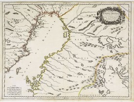 SANSON, N. -  Cajanie, ou Bothnie Orientale Tirée de celles d'Andr Burae et de Isaac Massa. . . SANSON, N. -  Cajanie, ou Bothnie Orientale Tirée de celles d'Andr Burae et de Isaac Massa. . .