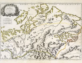 SANSON, G. -  Gouvernement de Wardhus Tiré de divers Memoires.