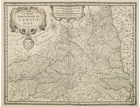 JANSSONIUS, J. -  La Partie Septentrionale du Languedoc. JANSSONIUS, J. -  La Partie Septentrionale du Languedoc.