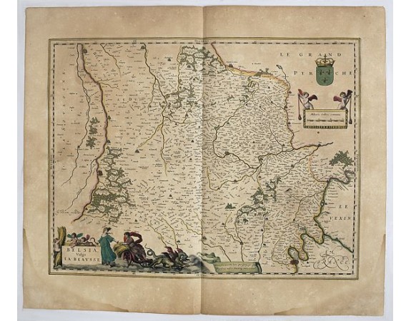 BLAEU, J. - Belsia vulgo La Beausse. BLAEU, J. - Belsia vulgo La Beausse.