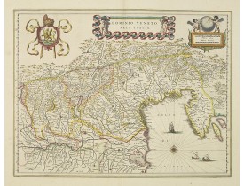 BLAEU, W. -  Dominio Veneto nell' Italia. BLAEU, W. -  Dominio Veneto nell' Italia.