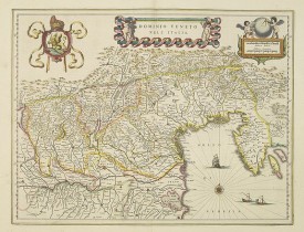 BLAEU, W. -  Dominio Veneto nell' Italia.