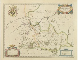 BLAEU, W. -  Archiepiscopatus Cameracensis. Archevesché de Cambray. BLAEU, W. -  Archiepiscopatus Cameracensis. Archevesché de Cambray.