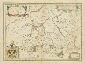 HONDIUS, H. -  L'Archevesche de Cambray. HONDIUS, H. -  L'Archevesche de Cambray.