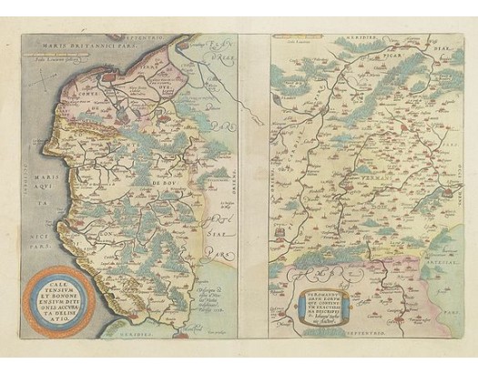 ORTELIUS, A. - Caletensium et Bononiensium / Veromanduorum. . . ORTELIUS, A. - Caletensium et Bononiensium / Veromanduorum. . .