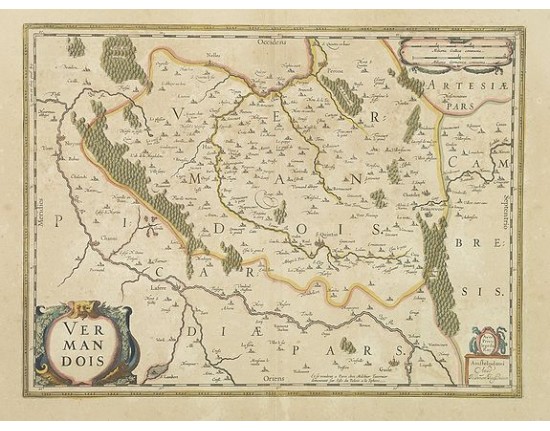 JANSSONIUS, J. - Vermandois. JANSSONIUS, J. - Vermandois.