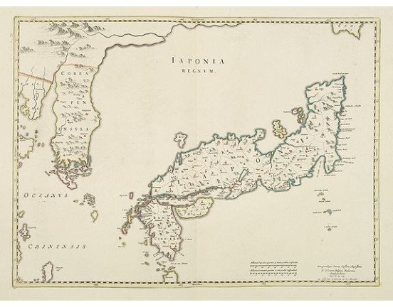 BLAEU, J. / DE WIT, F. / COVENS, J. / MORTIER, P. - Japonia Regnum. BLAEU, J. / DE WIT, F. / COVENS, J. / MORTIER, P. - Japonia Regnum.