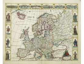 DE WIT, F. -  Nova Europae descriptio. DE WIT, F. -  Nova Europae descriptio.