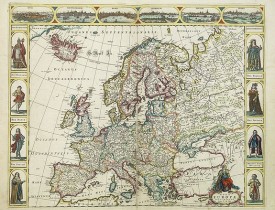 DE WIT, F. -  Nova Europae descriptio.