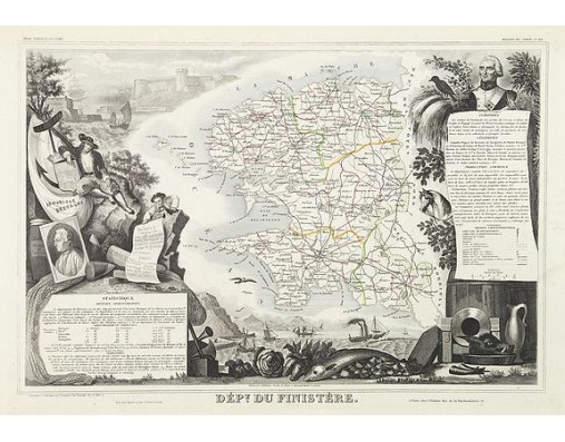 LEVASSEUR, V. - Dept du Finistère. LEVASSEUR, V. - Dept du Finistère.