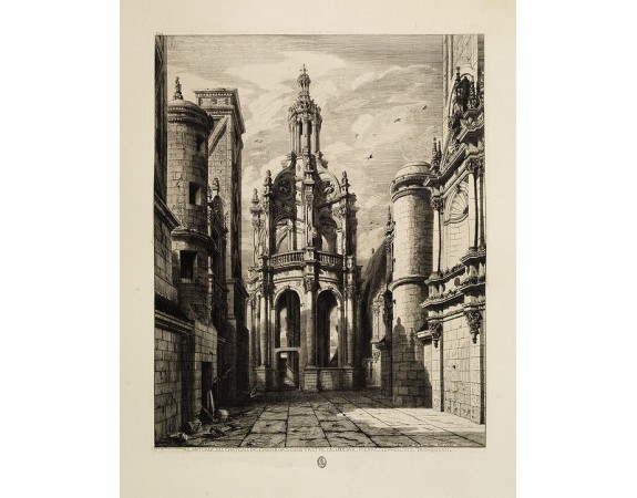 ROCHEBRUNE de, O. G. - Lanterne du château de Chambord construite en 1533 par Pierre Nepveu dit Trinqueau. ROCHEBRUNE de, O. G. - Lanterne du château de Chambord construite en 1533 par Pierre Nepveu dit Trinqueau.