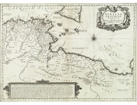 JANSSONIUS, J. -  Africae Propriae Tabula. In qua, Punica Regna Vides, Tyrios, et Agenoris Urbem. JANSSONIUS, J. -  Africae Propriae Tabula. In qua, Punica Regna Vides, Tyrios, et Agenoris Urbem.