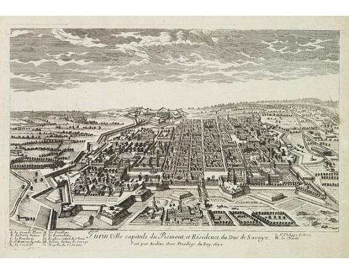 AVELINE, P.A. - Turin ville capitale du Piémont, et Résidence du Duc de Savoye. . . AVELINE, P.A. - Turin ville capitale du Piémont, et Résidence du Duc de Savoye. . .