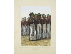 RAFFET, A. -  Infanterie Turque (chasseurs). 7 novembre 1837.