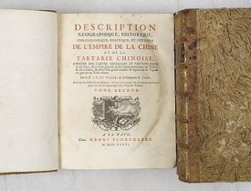 DU HALDE, J.-B. -  Description geographique, historique, chronologique, politique, et physique de l'empire de la Chine et de la Tartarie chinoise . . . du Thibet, & de la Coree. . .