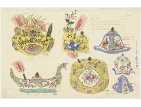 FOURMAINTRAUX, G. -  Designs for Porcelainware.
