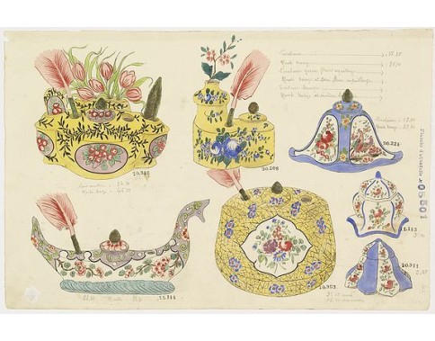 FOURMAINTRAUX, G. - Designs for Porcelainware. FOURMAINTRAUX, G. - Designs for Porcelainware.