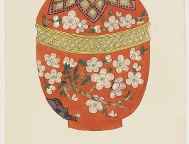 Gabriel FOURMAINTRAUX / DESVRES -  Designs for Porcelains.