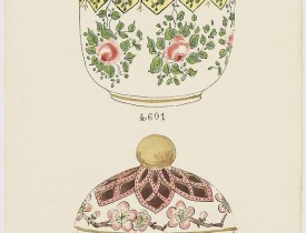 FOURMAINTRAUX, G. -  Design for two bowls.
