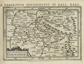 BERTIUS, P. / HONDIUS, J. -  Dauphiné.