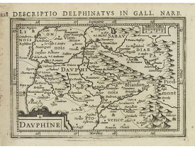 BERTIUS, P. / HONDIUS, J. -  Dauphiné. BERTIUS, P. / HONDIUS, J. -  Dauphiné.