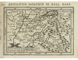 BERTIUS, P. / HONDIUS, J. -  Sabaudia. BERTIUS, P. / HONDIUS, J. -  Sabaudia.