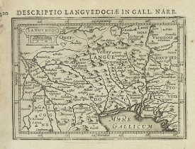 BERTIUS, P. / HONDIUS, J. -  Languedoc.