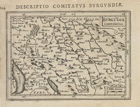 BERTIUS, P. / HONDIUS, J. -  Burgundia Comitatus