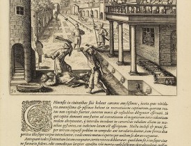 DE BRY, Th. -  Punishment of a criminal in China