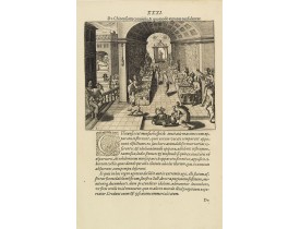 DE BRY, Th. -  Feast of China. DE BRY, Th. -  Feast of China.