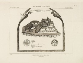 PEIGNE-DELACOURT, A. -  Abbaye de St Benoit de St. Malo.