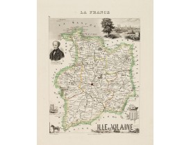 DYONNET, Ch. -  La France. Ille et Vilaine.