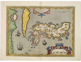 ORTELIUS, A. -  IAPONIAE INSULAE DESCRIPTIO.Ludoico Teisera auctore.