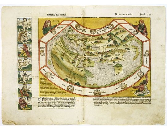 SCHEDEL, H. -  Secunda etas mundi. Folium XIII