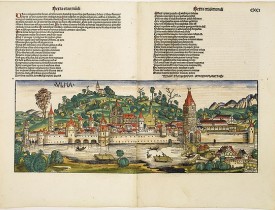 SCHEDEL, H. -  Ulma [Ulm. Folio CXCI ]