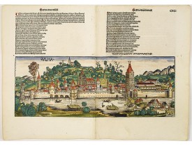 SCHEDEL, H. -  Ulma [Ulm. Folio CXCI ].