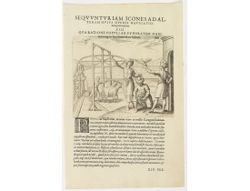 DE BRY, Th. -  Sequuntur Iam Icones ad Alteram Huius. . .